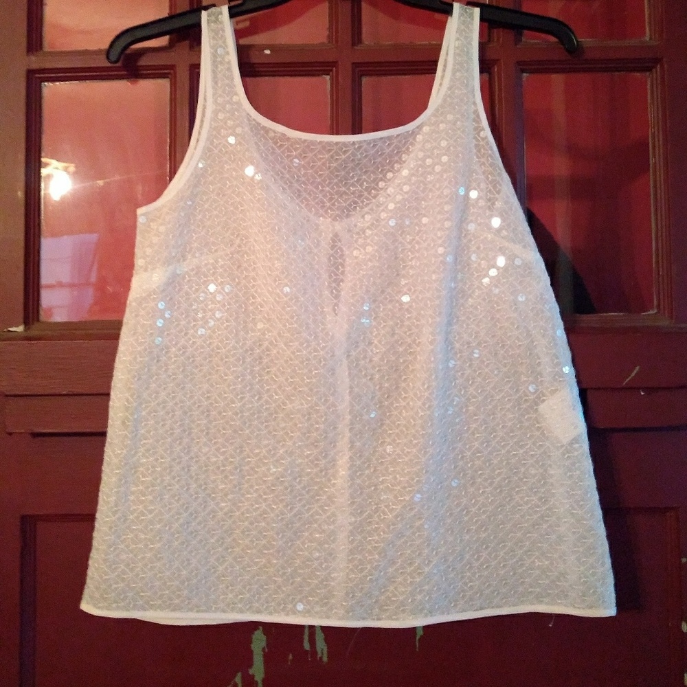 Iced out Armani cami